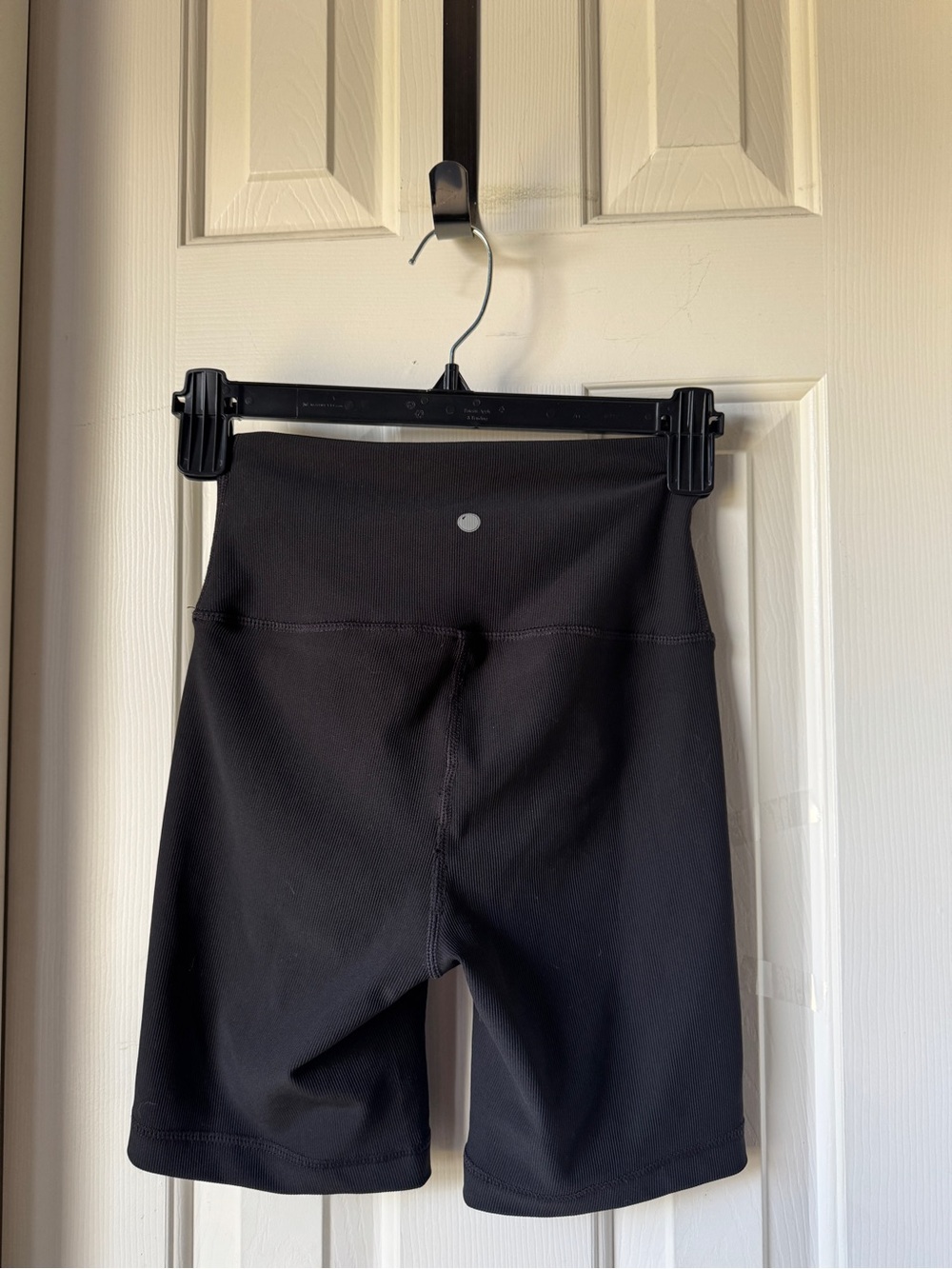Yogalicious Black High-Rise Bike Shorts
